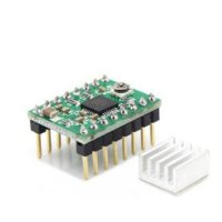 A4988 스텝모터 드라이버 모듈 그린 방열판 stepper motor driver