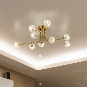 트위드 9등 12등 펜던트조명 LED식탁등