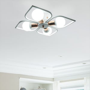 LED방등 방조명 천장직부등 디자인조명 백합4등