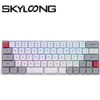 Skyloong sk66s teclado mecánico 미니 키 캡 블루투스 맥키캡