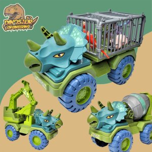 공룡자동차 중장비장난감 포크레인 공룡장난감 티라노