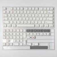 mac 스타일 keycap xda pbt 124keys cap diy 맥키캡