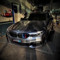 BMW G30 530i 브릴란테 전자가변 튜닝 인증 배기