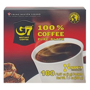 G7 베트남 퓨어블랙 커피 케이스 100T
