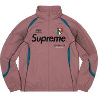 (SS22) 슈프림 x 엄브로 트랙 자켓 더스티플럼 바람막이 Supreme Umbro Track Jacket Dusty Plum