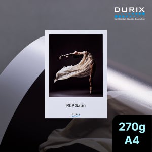 두릭스 RCP 사틴 270g 반광택 포토 잉크젯 전용지 사진 인화지 A4, 50매