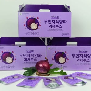 황토나라 무안자색양파 과채주스 90팩