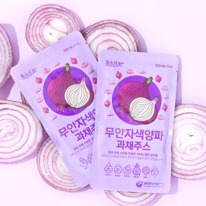 황토나라 무안자색양파즙 과채주스 90팩