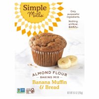 Simple Mills Almond Flour Baking Mix Banana Muffin Bread 9 oz 255 g