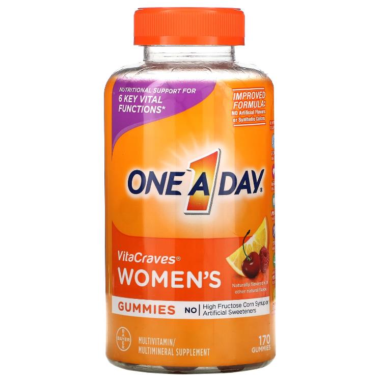 OneADay <b>Womens</b> <b>VitaCraves</b> MultivitaminMultimineral Supplement 170 Gummies