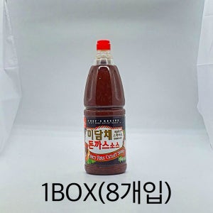 미담채 스파이시 돈가스소스 2kg, 8개
