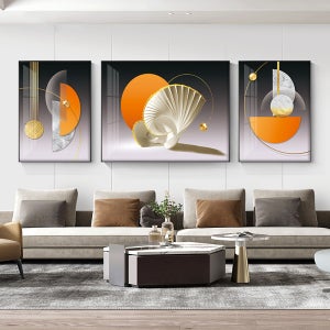 인테리어 모던 추상 공간 거실 그림 소파 배경 벽 호텔 홀 복도 서재 액자