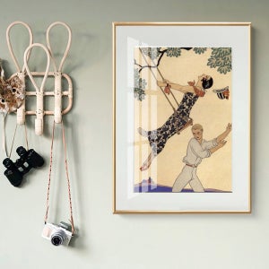 인테리어 프렌치 패션 레이터 마스터 유럽 그림 서재 룸 액자