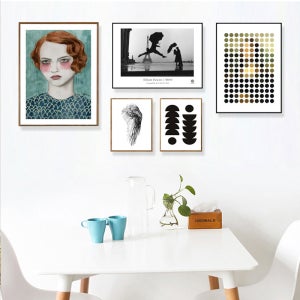 인테리어 모던 미니멀 침실 그림 북유럽 거실 소파 배경 주방 개인화 조합 액자