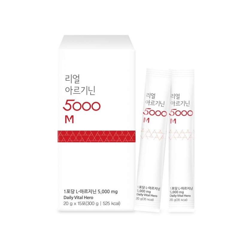리얼<b>아르기닌</b> 5000 고함량 액상 스틱 15포