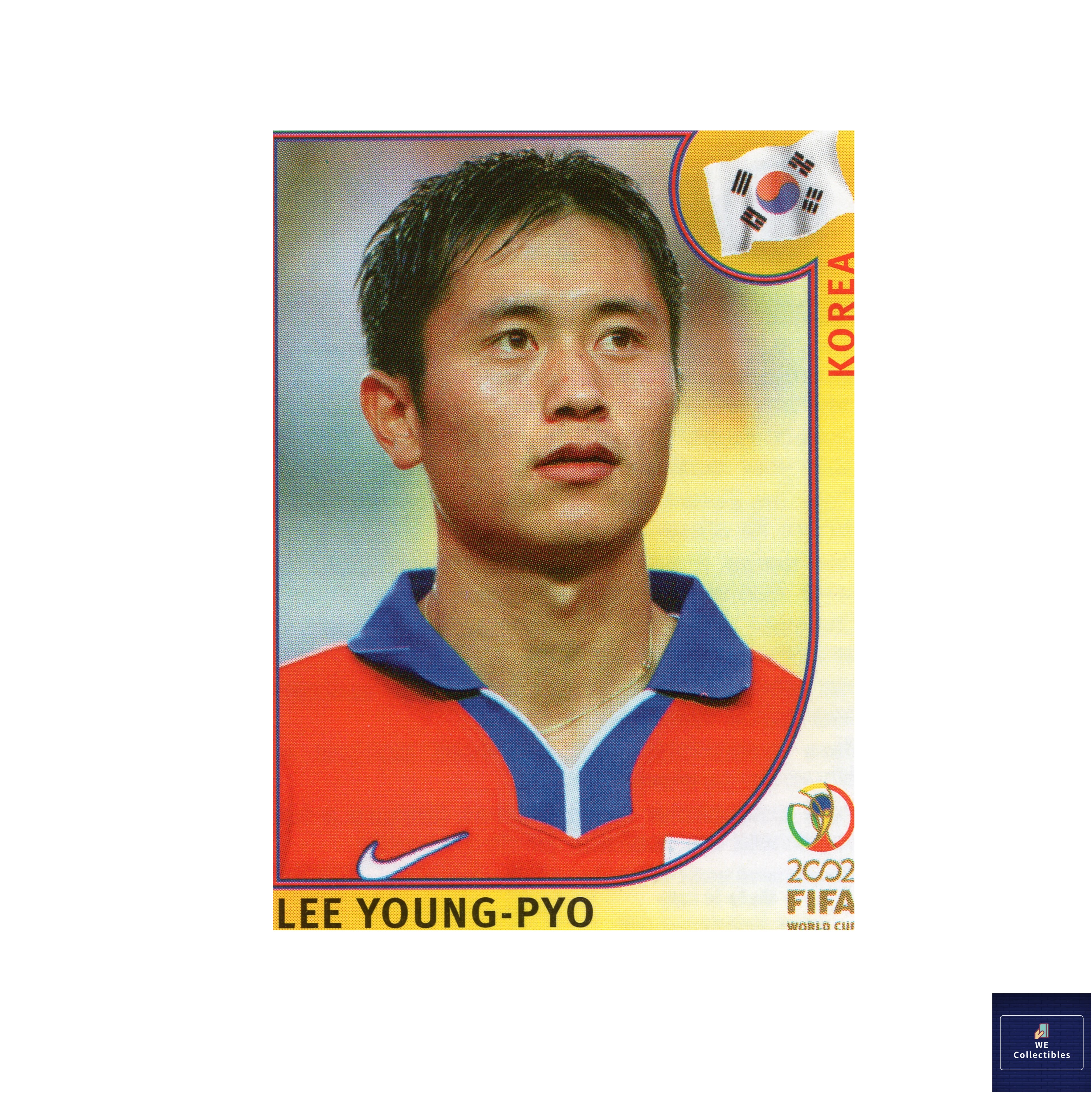 이영표 파니니 한일 월드컵 스티커 2002 Panini 축구카드 스티커 2021