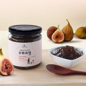 아빠랑 곡물당으로 만든 국내산 과일잼, 무화과잼 220g