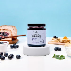 아빠랑 곡물당으로 만든 국내산 과일잼, 블루베리잼 220g