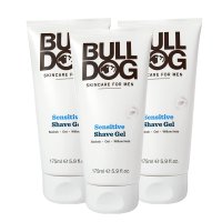 불독 Bulldog 센시티브 쉐이브 면도 젤 175ml 3개