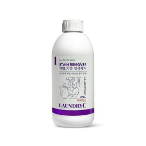 황변 지방 기름얼룩제거제 런드리씨 사포닉 전문가용 500ml