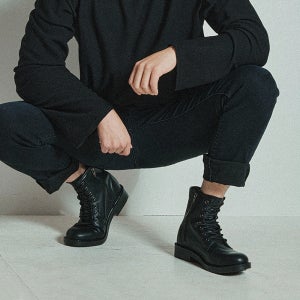 프리토 남자 워커 무아르 국내생산 수제화 사계절 여성 앵클부츠 커플워커 키높이 5cm