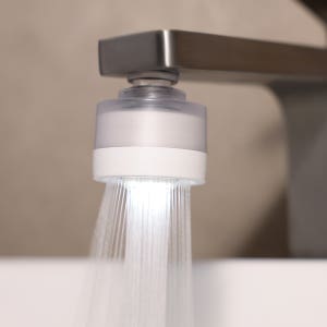 퓨어레인 세면대 필터 녹물제거 수도꼭지 PR-120 LED