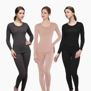 JHWIYP22 제임스딘 히트엔진 발열 여자 내의내복 세트