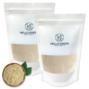 헬로우그린 국산 볶은 서리태 분말 검은 콩가루 500g, 2개