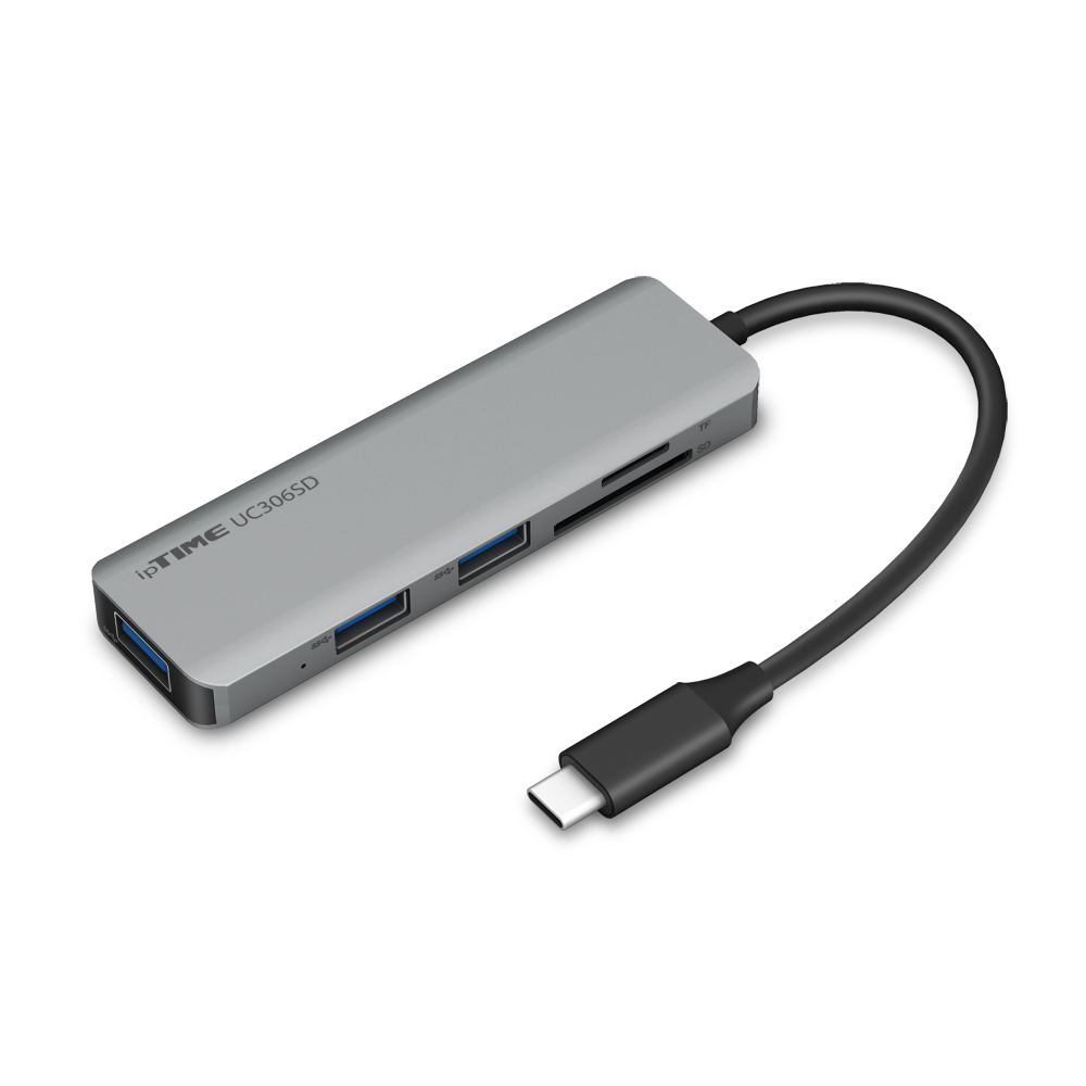 EFM네트웍스 아이피타임 ipTIME UC306SD USB 3.1 Type-C 멀티허브