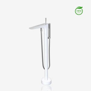 BathMixer 이동식욕조수전 화이트 샤워욕조용 풀빌라 리조트 욕실인테리어 고급 입수전