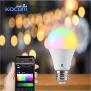 IOT전구 1600만가지 LED컬러 RGB 볼 원형 스마트 블루투스 전구