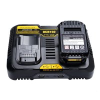 디월트 듀얼 배터리 호환 충전기 14.4V 18V Dewalt 배터리