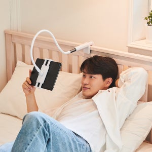 비버블리 침대 핸드폰거치대 누워서 자바라 85cm