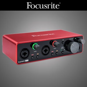 포커스라이트 스칼렛 2i2 3세대 오디오 인터페이스