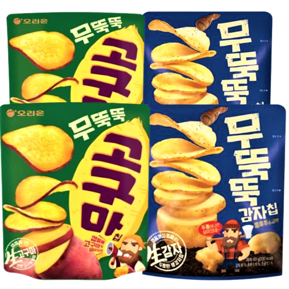 무뚝뚝 고구마칩 감자칩 고구마