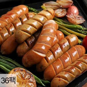 다신샵 닭가슴살 소시지 프랑크 외 6종 18+18팩 / 닭신 국내산 저당 고단백