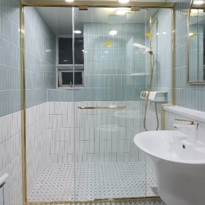 욕실 샤워부스 화장실 리모델링 샤워칸막이 욕실