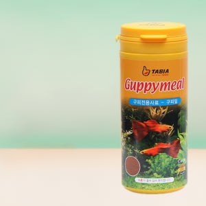 타비아 구피밀 260ml 구피밥 열대어 사료 물고기 밥