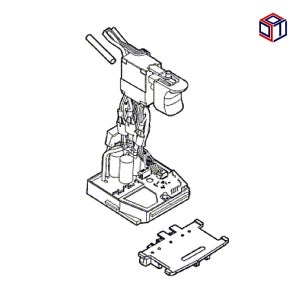 보쉬 부품 GDX 18V-200C 임팩트 렌치 전자모듈