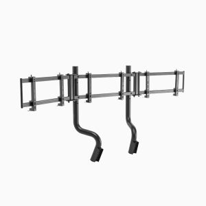 지티기어 휠 스탠드 콕핏 트리플 모니터 거치대