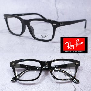 레이벤 안경테 미스터버뱅크 안경 RAYBAN RB5383F MR BURBANK 블랙뿔테