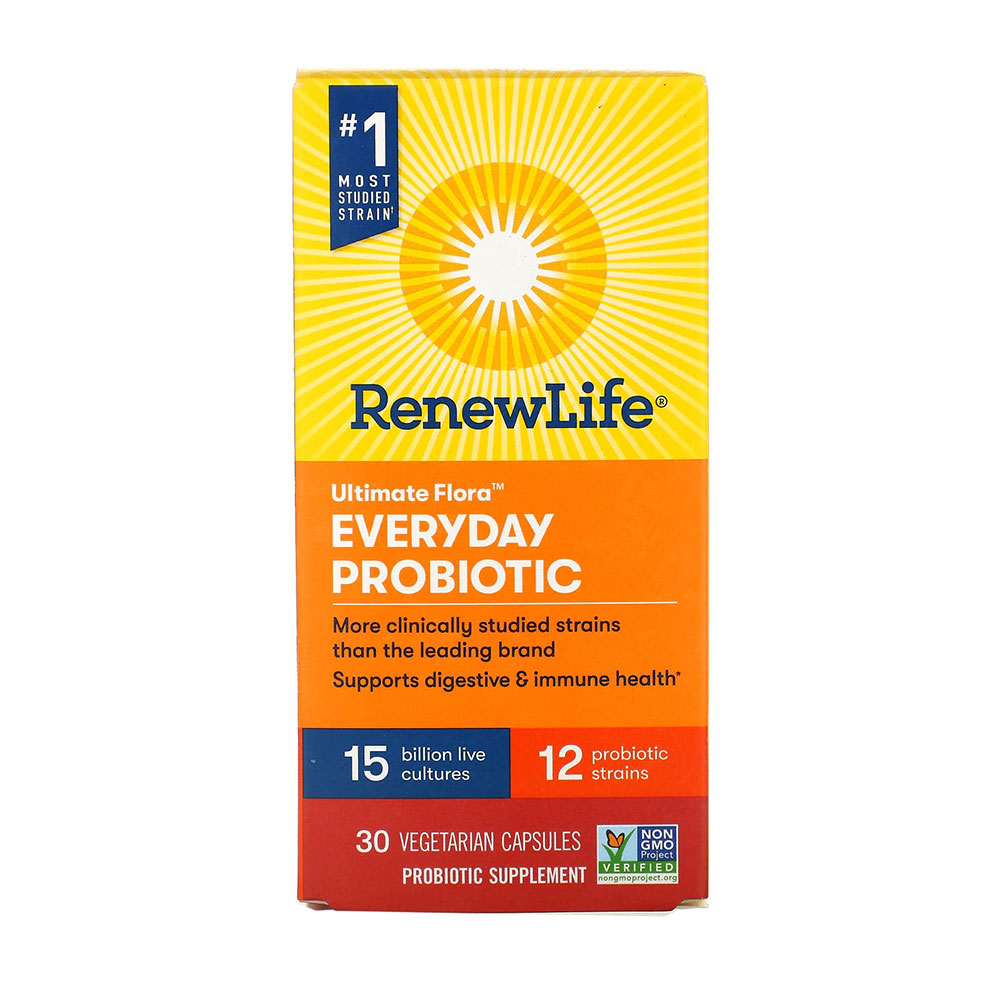 리뉴라이프 울티메이트 플로라 <b>에브리데이 프로바이오틱 150억</b> 생균 30베지캡슐 락티스
