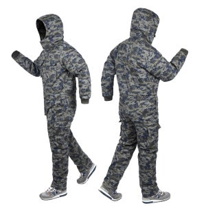 일체형작업복 방한의류 스즈끼 빅사이즈 작업복상하의