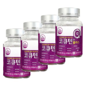 종근당 코큐텐 홍국 셀렌 4박스 중년 시니어 혈압조절 임신준비 유비퀴놀 ubiquinol 성인 100 혈압낮추는