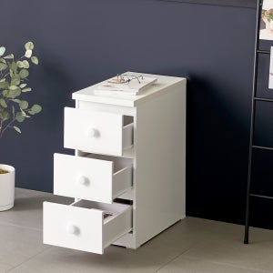 집무드 소피아 다용도 학생 사무실 책상 보조 3단 서랍장 340