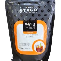 복숭아 아이스티 타코 복숭아맛 아이스티 1kg