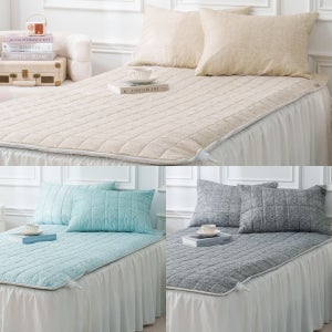 데일리 온수 전기 장판 탄소 카본 온열 매트커버 맞춤 주문제작 가능