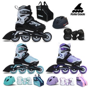 롤러블레이드 피닉스 아동용 인라인스케이트 큐브 풀세트상품 인라인 헬멧 보호대 가방