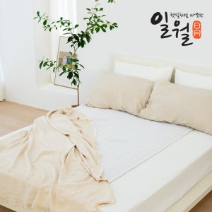 일월 전기매트 프리미엄 텐셀 유칼립투스 워셔블 카본매트 탄소 전기장판 전기요 싱글
