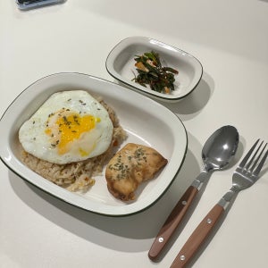 레트로 타원 파스타 볼 라지+미니 세트상품 홈카페 집들이선물